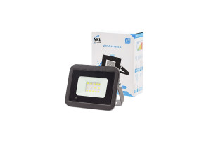16833613 Прожектор LED с датчиком движения 10W VLF1-D-10-6500-B 6500К 900Лм 220V IP65 1013402 VKL electric