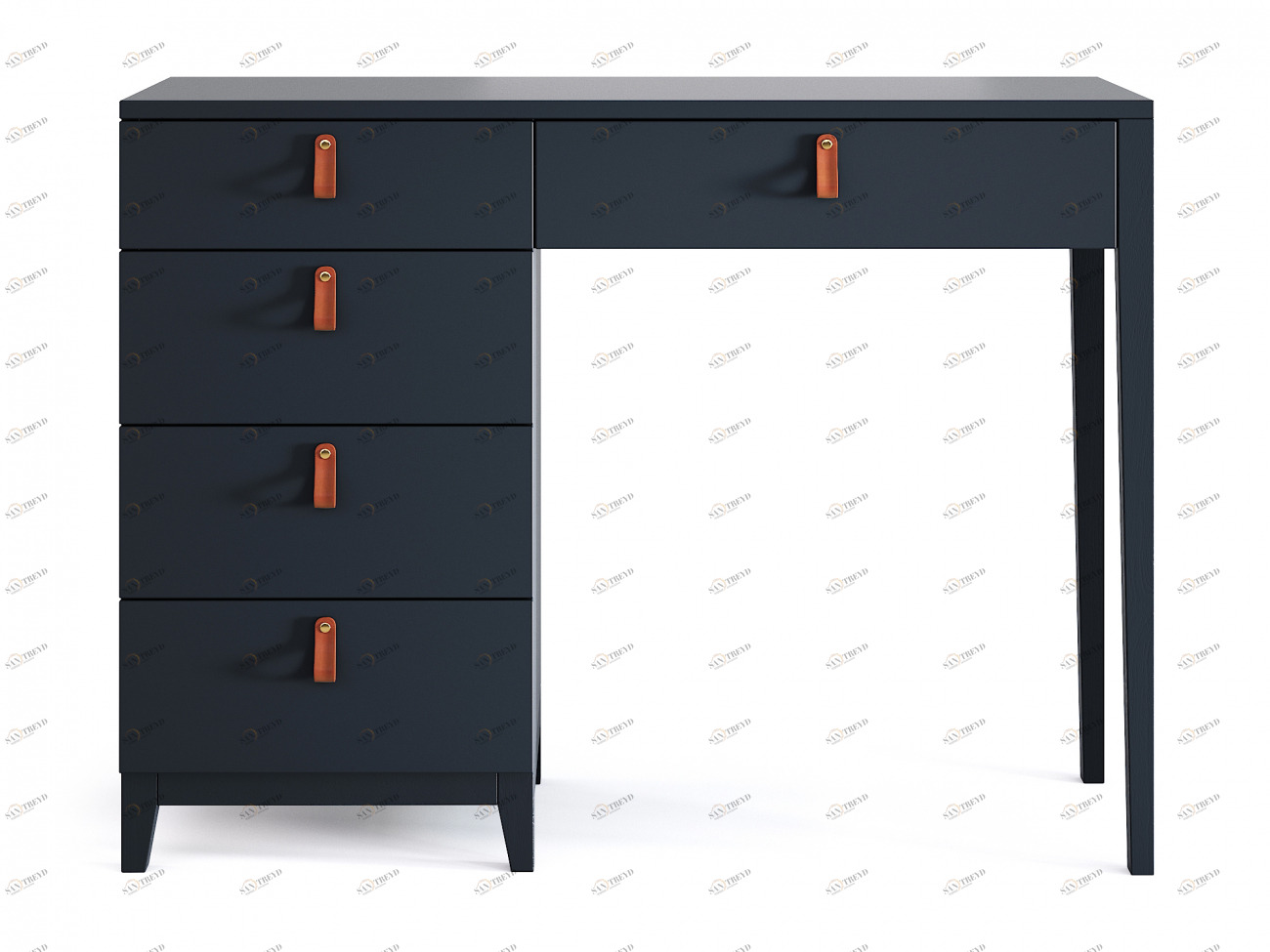 Туалетный столик с ящиками графитовый Jagger THE IDEA  210479 Серый 