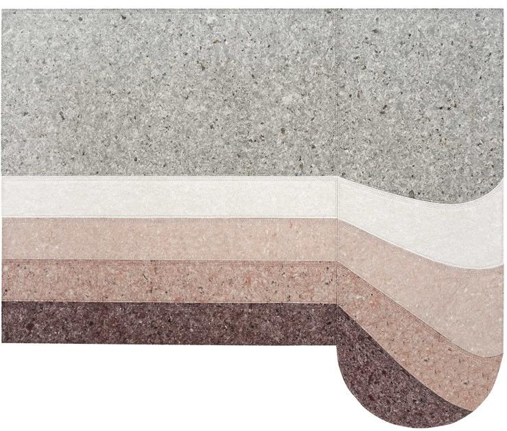 GAN Прямоугольный коврик ручной работы Nuances sun-id-1497956 - Вид №3