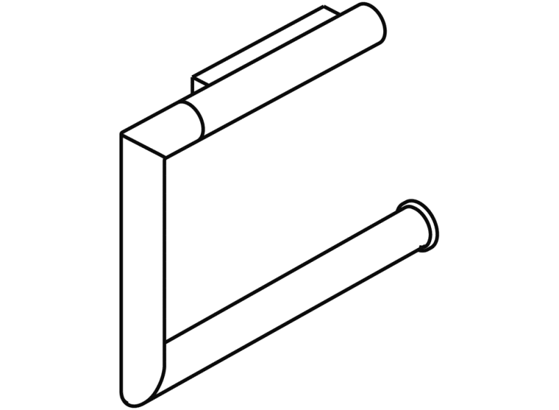 162.21.100XA держатель для туалетной бумаги HEWI System 162 | Edelstahl  - Вид №11