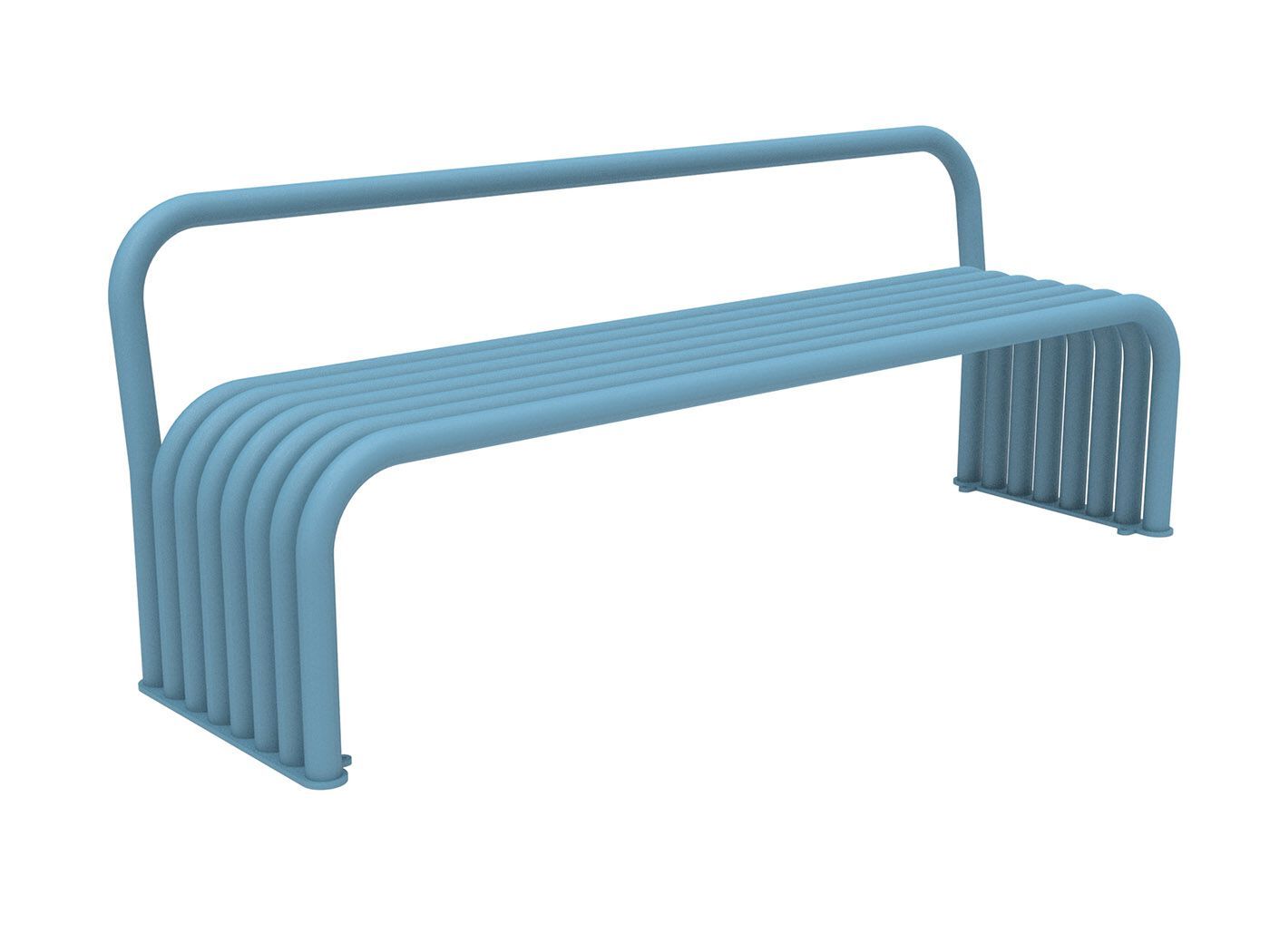 Скамья со спинкой Lazzari BENDER ARCH-00127140 - Вид №7