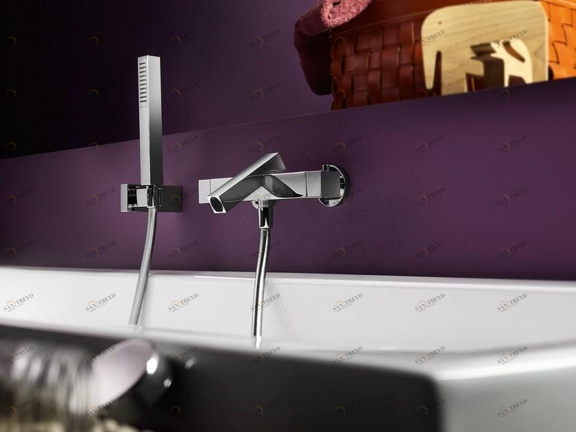 Nobili Rubinetterie Смеситель для ванны настенный одинарный Tower Tw00010/1cr