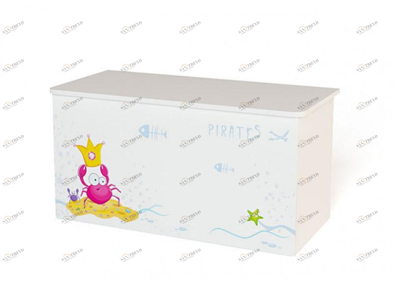 Ящик для игрушек ABC-KING Pirates 4631149706230
