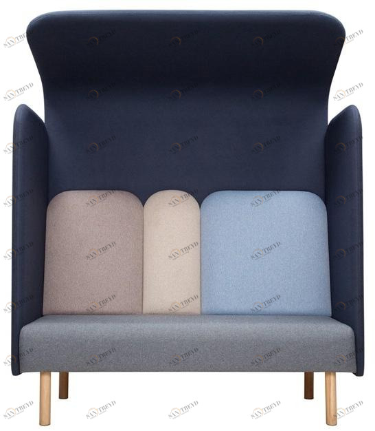 SOFTREND Диван / офисный остров из ткани August sun-id-1476802