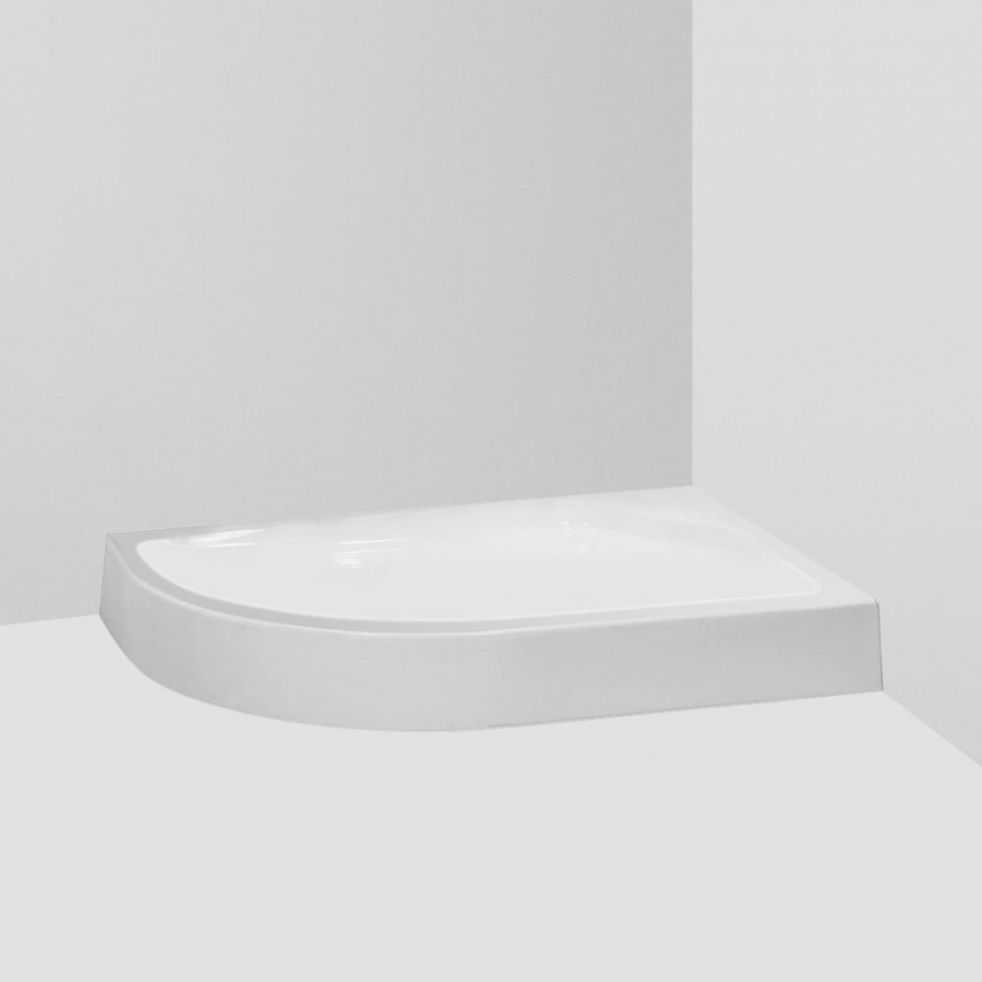 W54T-302R120W64 Twin Slide 120. Поддон для душ.уголка правосторонний 120x80 белый акрил AM.PM Orange  - Вид №1