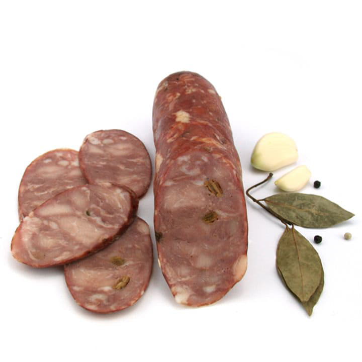 Колбаса Балетос с белыми грибами БАЗИЛИК Santreyd 9429