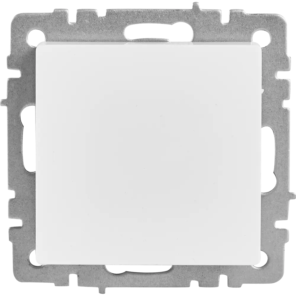 Выключатель IEK Brite одноклавишный встраиваемый белый глянец 87761759