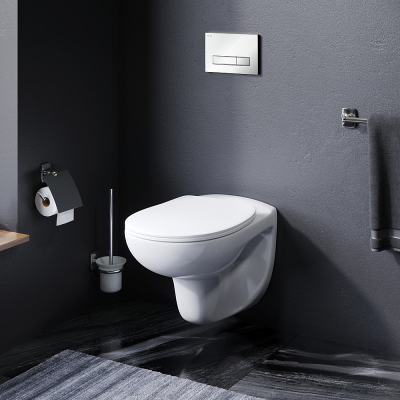 IS30201.741700 Инсталл с клав Start S белый глянц с подв унит FlashClean с сид м/лифт AM.PM Sense