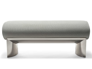 Стальная садовая скамейка