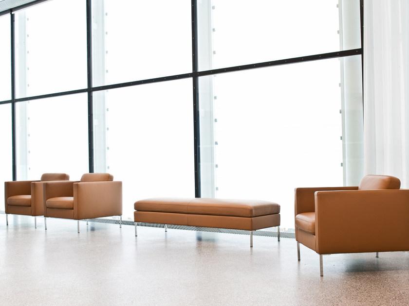 La Cividina Кожаное кресло Contract с подлокотниками Anytime sun-id-1439755 - Вид №1