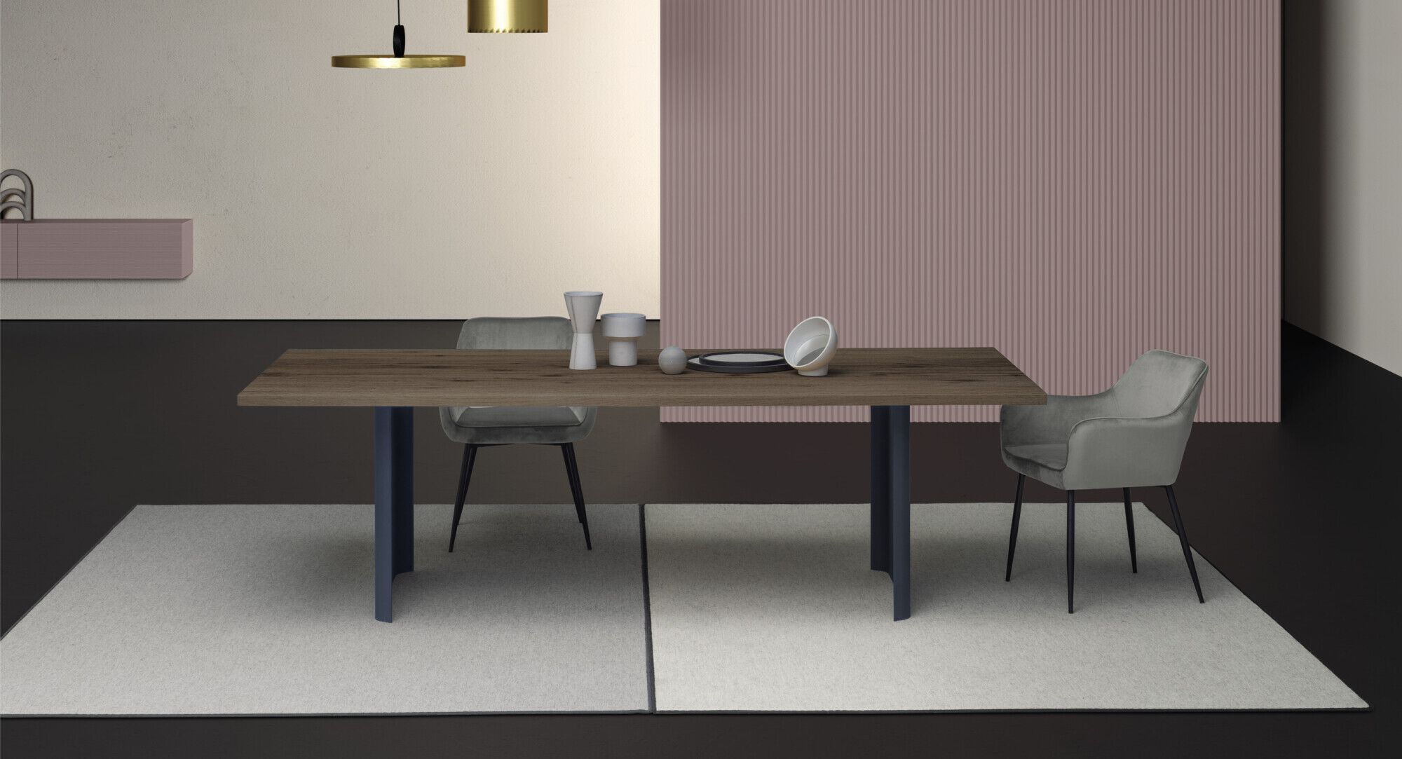 Прямоугольная столешница из дуба Devina Nais Free ARCH-00112127 - Вид №3