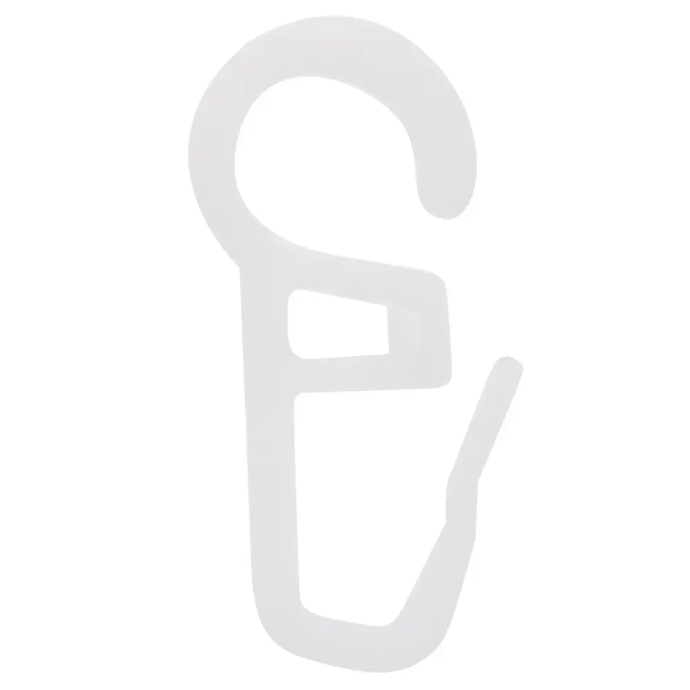 РУССКИЕ КАРНИЗЫ — белые крючки-слайдеры для штор, 20 шт 14178264 STLM-1071127