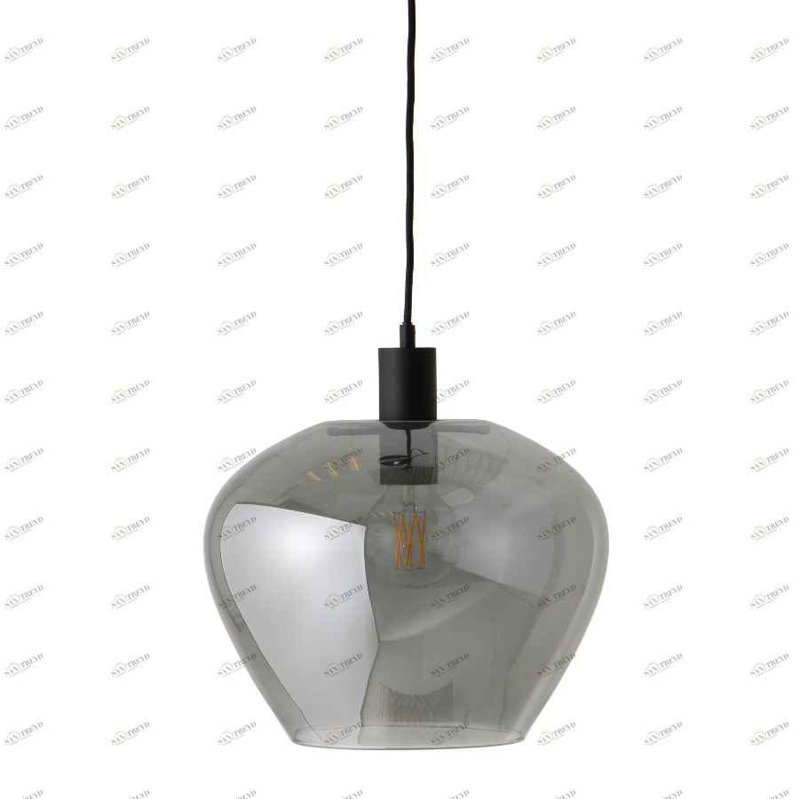 Светильник потолочный 32 см серый Kyoto Electro Plated 1619_26505001 FRANDSEN ДИЗАЙНЕРСКИЕ 00-3880831 Серый 