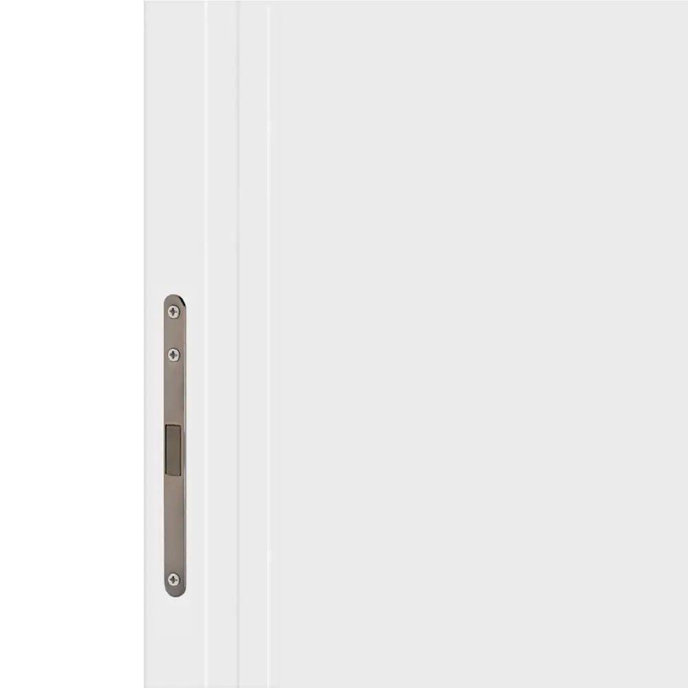 Дверь межкомнатная глухая обратного открывания с замком комплекте Invisible 90x210 см левая без кромки цвет белый 89383017 STLM-2123383 VELLDORIS  - Вид №2