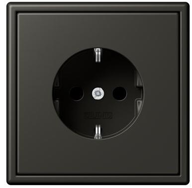 JUNG Пластиковая электрическая розетка Ls 990 les couleurs® le corbusier sun-id-1370154 - Вид №14