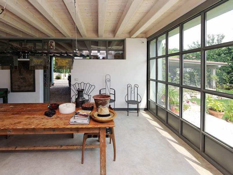 PALLADIO Откидное терморазрывное окно из стали sun-id-1439688 - Вид №6