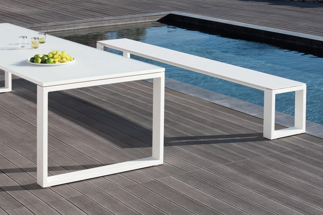 MNST220 Обеденный стол pca white f8 ⌀155см Manutti Fuse - Вид №2