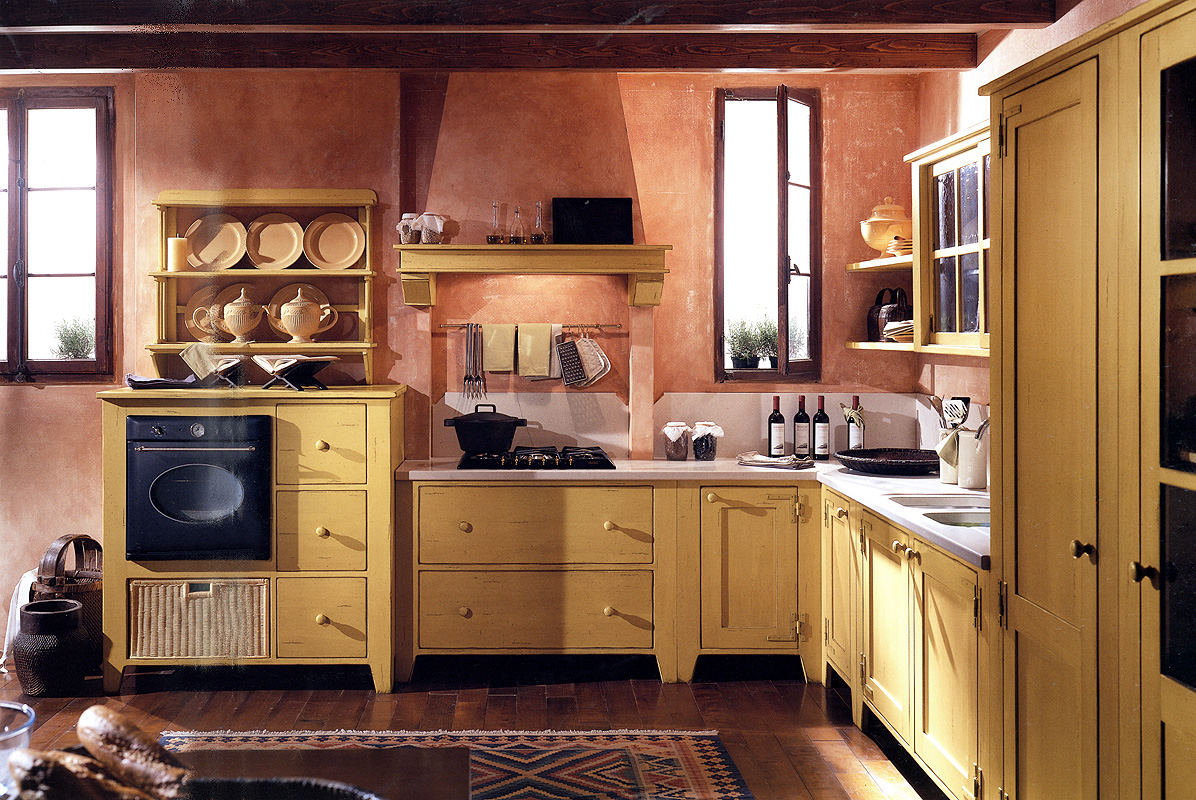 Кухня  BAMAX BRETAGNA gialla  - Вид №2