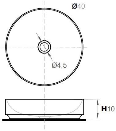 Накладная раковина на столешницу  овальная Inbani Arc sun-id-1405333 - Вид №7