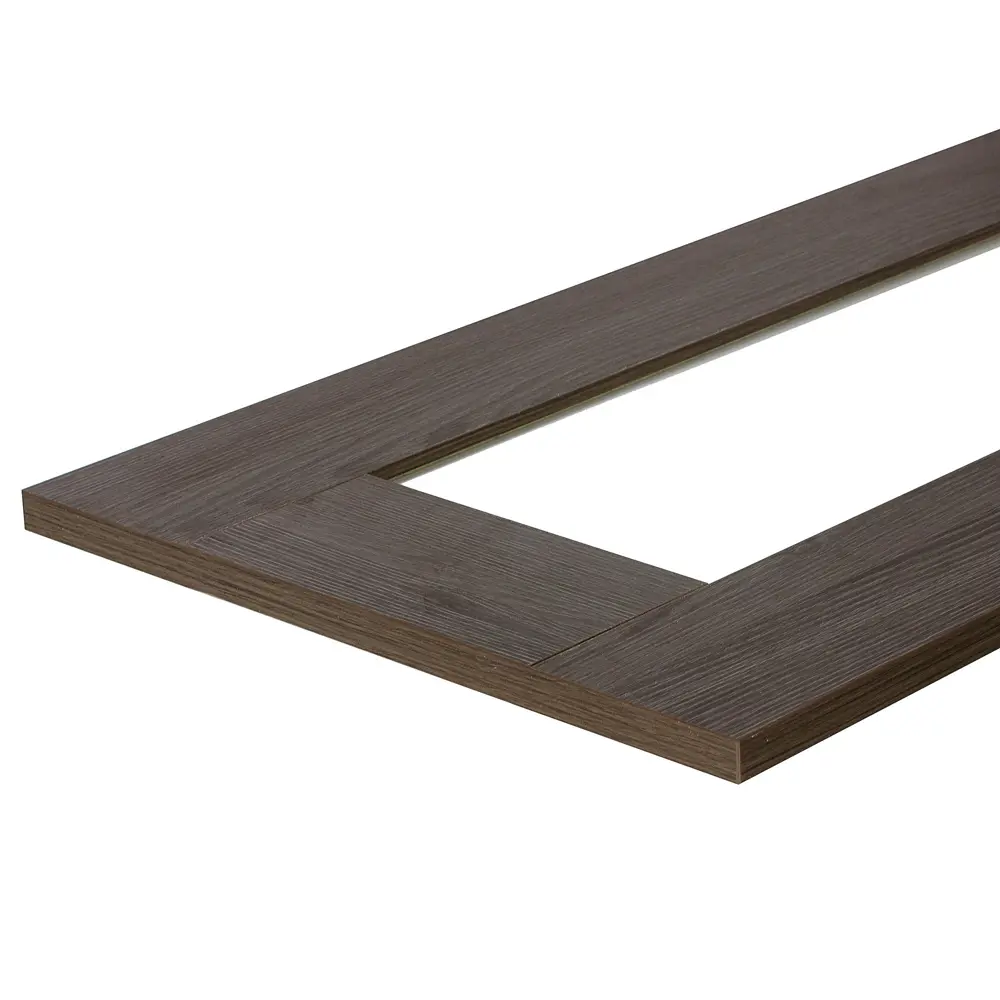 Витрина для шкафа Delinia «Фрейм тёмный» 60x35 см, ЛДСП, цвет коричневый Фрейм темный STLM-2079597 - Вид №1