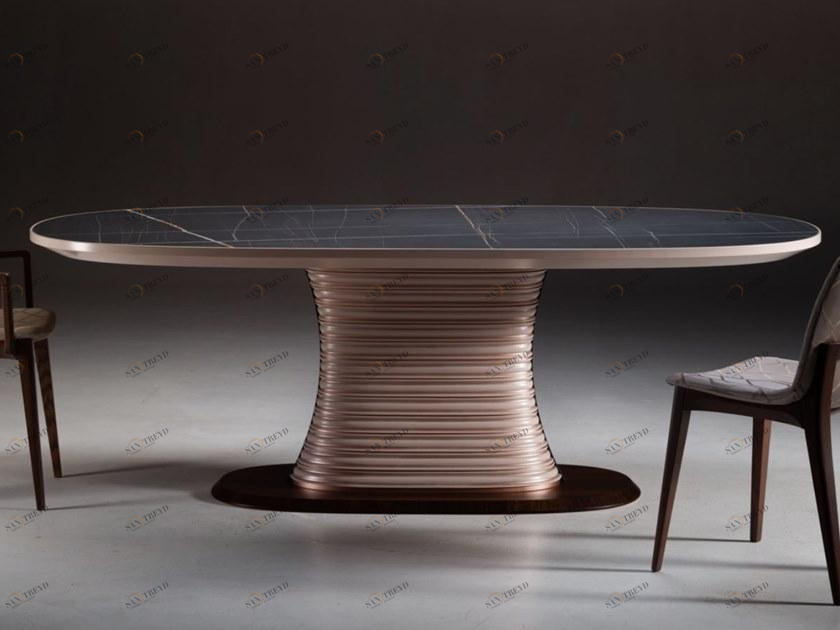 Prestige Овальный стол для гостиной эвкалипта sun-id-1449482