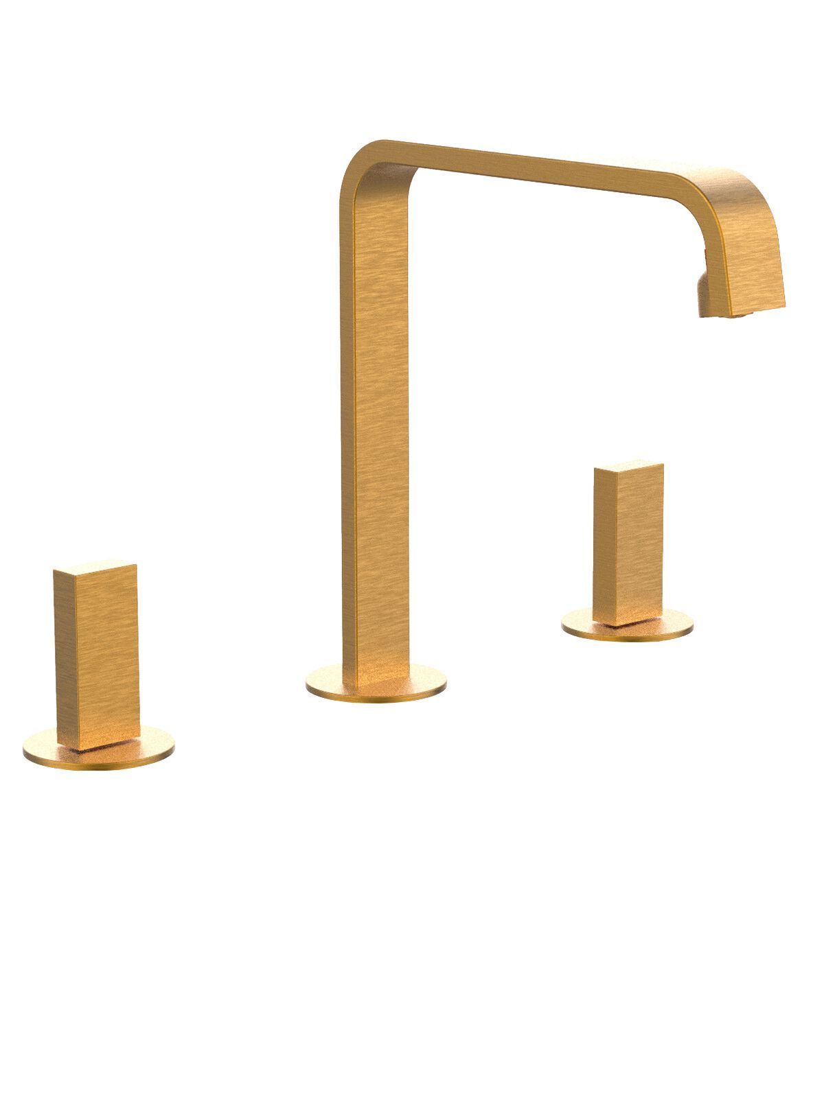 Высокий кран для раковины с 3 отверстиями Rubinetterie Frattini Vita Due ARCH-00012290 - Вид №5