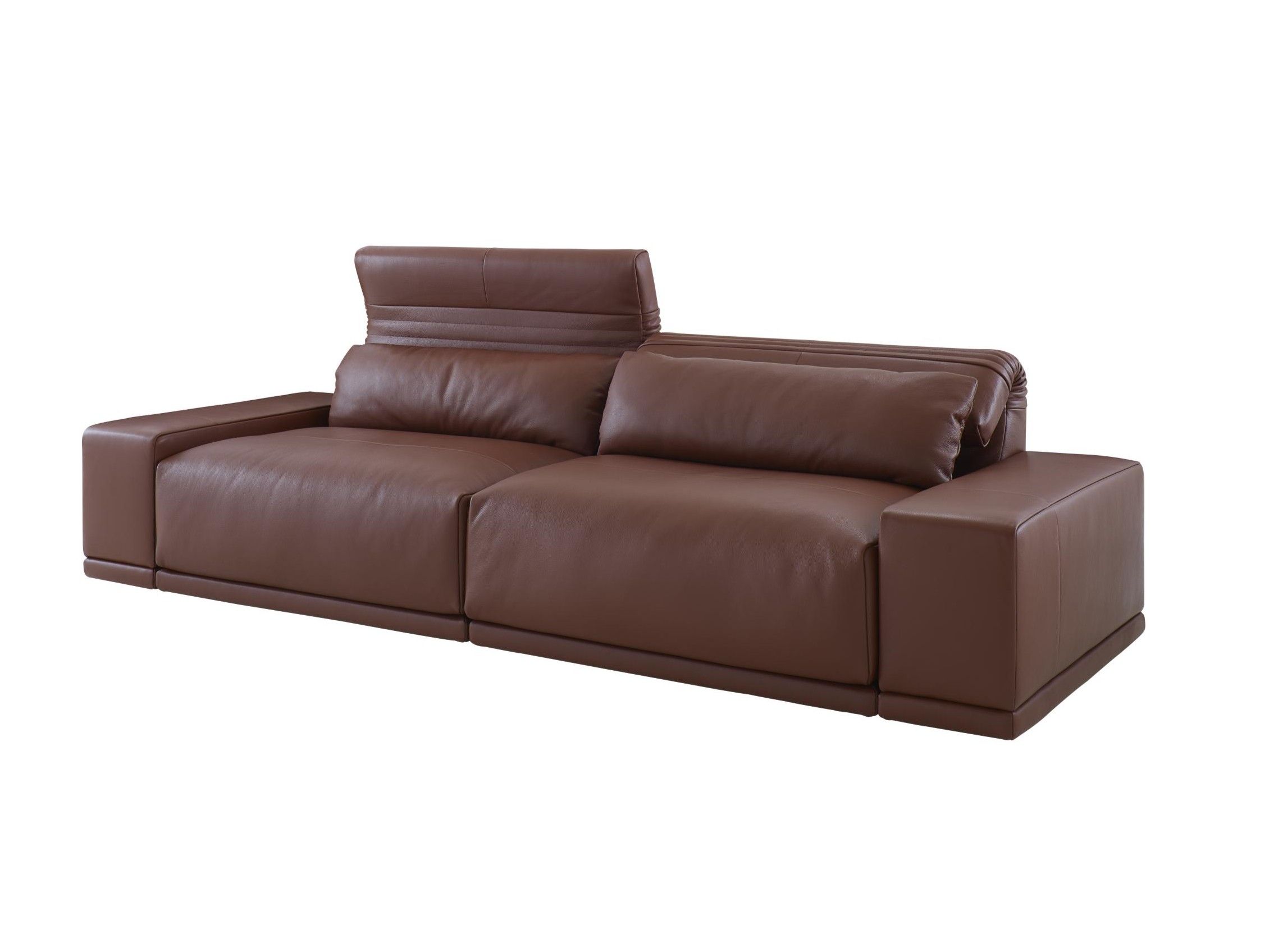 2-местный кожаный диван с подголовником Ligne Roset GRAND ANGLE ARCH-00010602