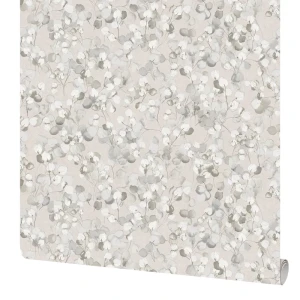 Обои флизелиновые Solo Lunaria серые 1.06 м 106306