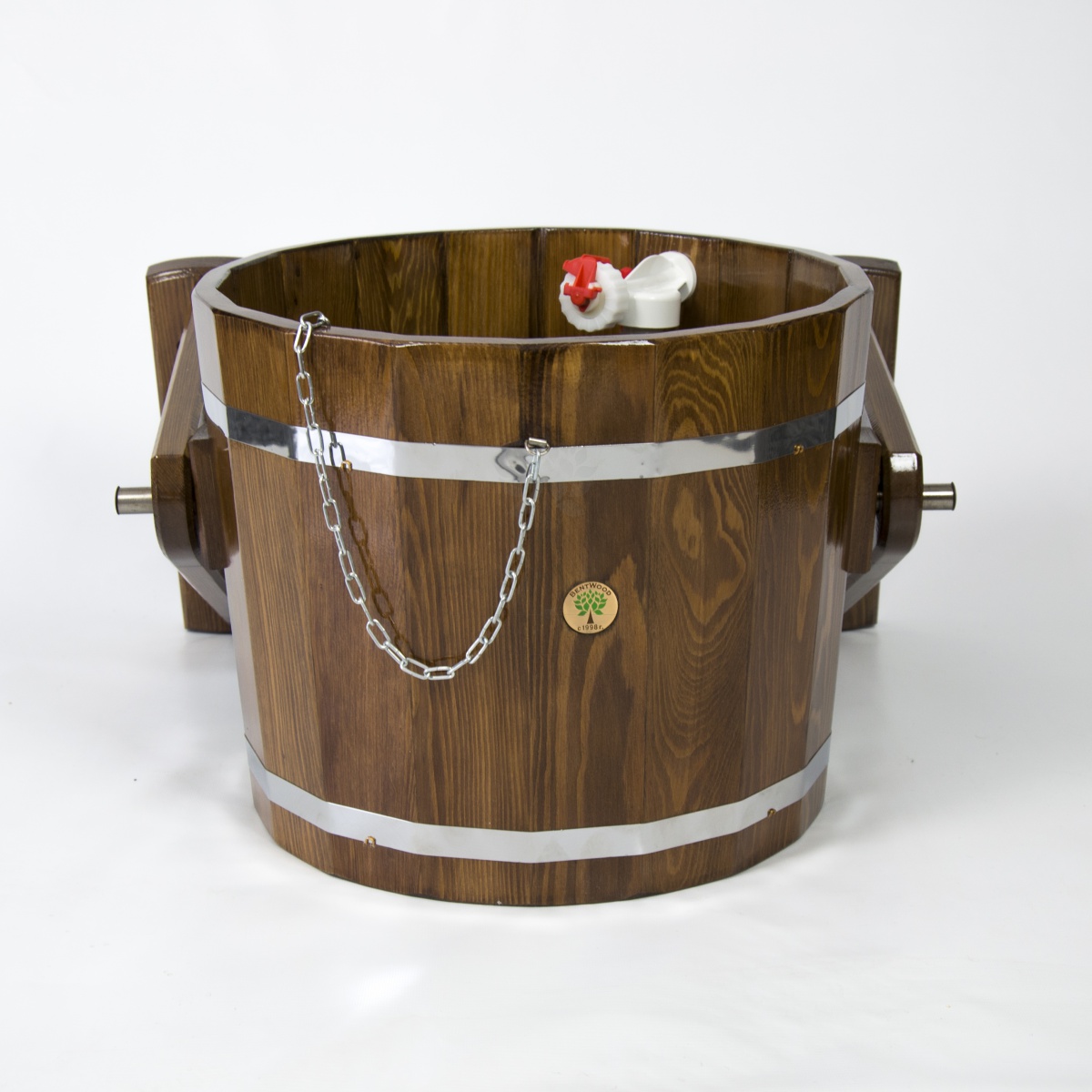 144 Обливное устройство из лиственницы 20 литров (лиственница морёная) Alyarus  - Вид №2