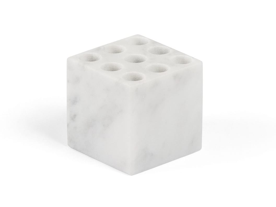 Подставка для зубных щеток из мрамора Salvatori Фонтане Бьянке ARCH-00028109 - Вид №4