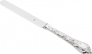 101872 Odiot Нож столовый Odiot "Демидофф" 26,4см (серебро 925) Серебро 925