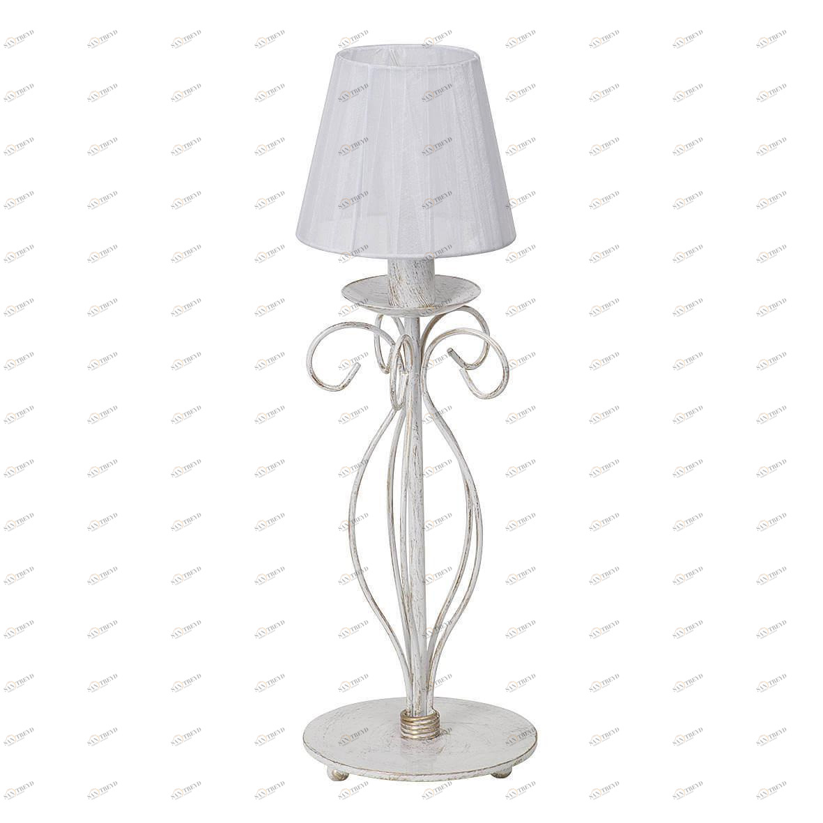 Лампа настольная белая Vitaluce V1264/1L VITALUCE  00-3907454 Белый 