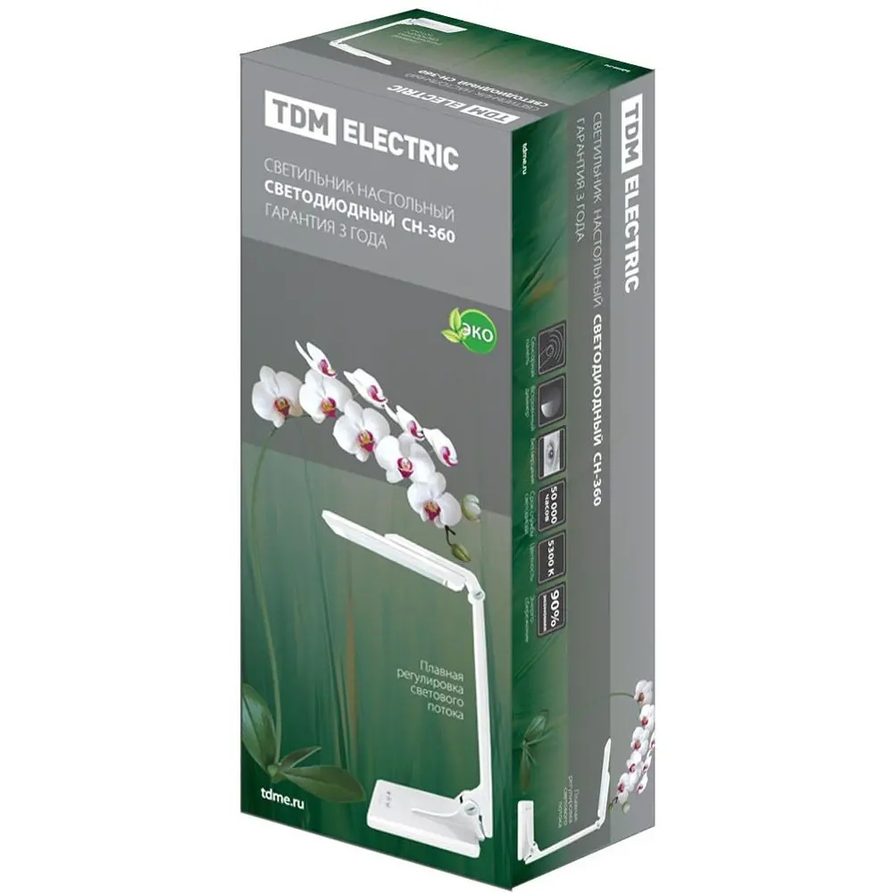 TDM ELECTRIC Настольная лампа с сенсорным диммером и хромированным дизайном 17955655 STLM-0009075 - Вид №6