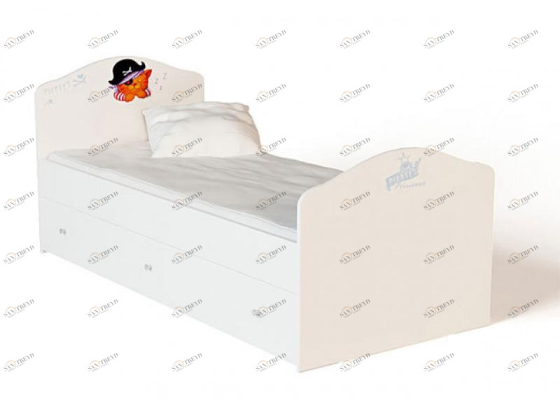 Кровать классика ABC-KING Pirates (160*90) без ящика 4631147958235