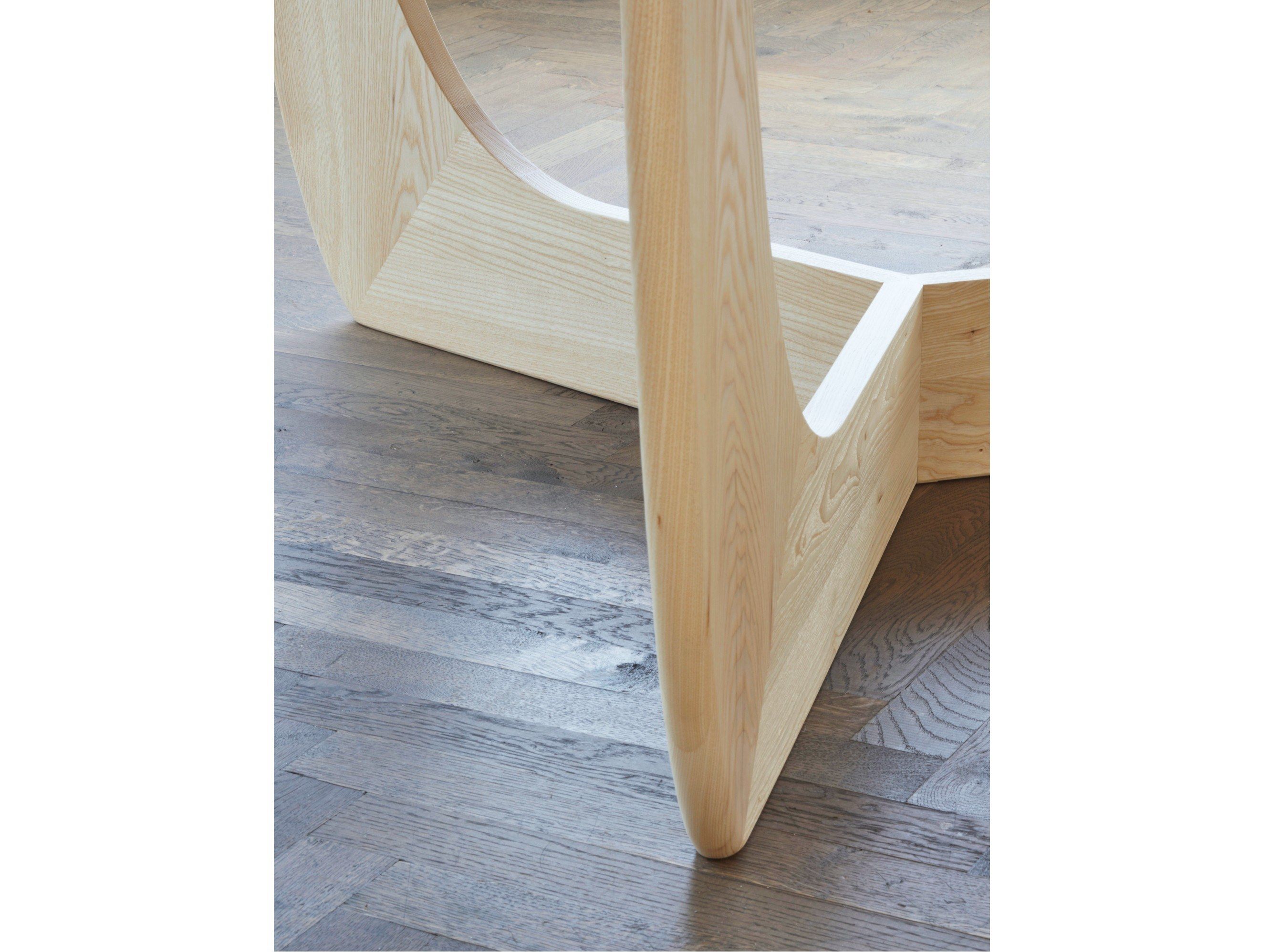 Круглый деревянный обеденный стол для гостиной more Cala ARCH-00096746 - Вид №3