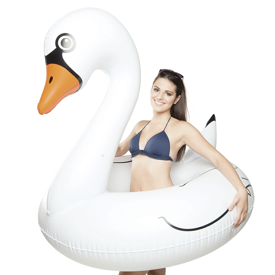 BMPFWS Круг надувной , white swan BigMouth  - Вид №1