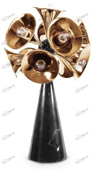 Delightfull Настольная лампа из латуни Botti sun-id-1396781