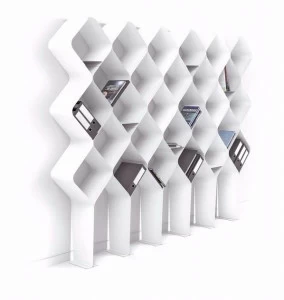 Made Design Настенный книжный шкаф из металла