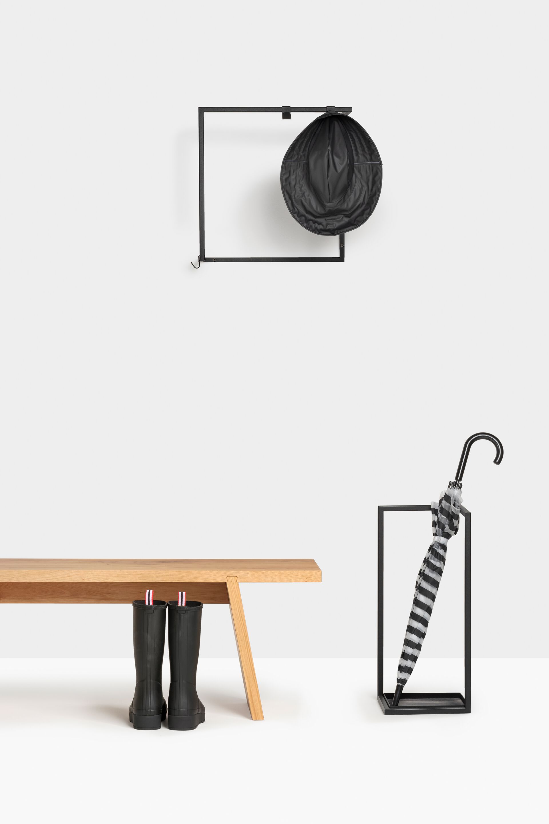 Стальная настенная вешалка с порошковым покрытием FUNCTIONALS рамка ARCH-00079930 - Вид №8