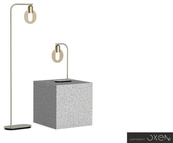 NEXO LUCE Светодиодная настольная лампа из стали Oxen table lamp 7012d1 - Вид №4