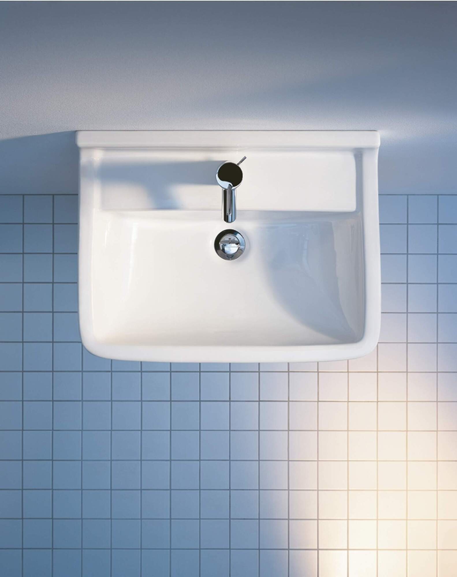 0300600030 Подвесная раковина настенная овальная Duravit Starck 3 - Вид №1