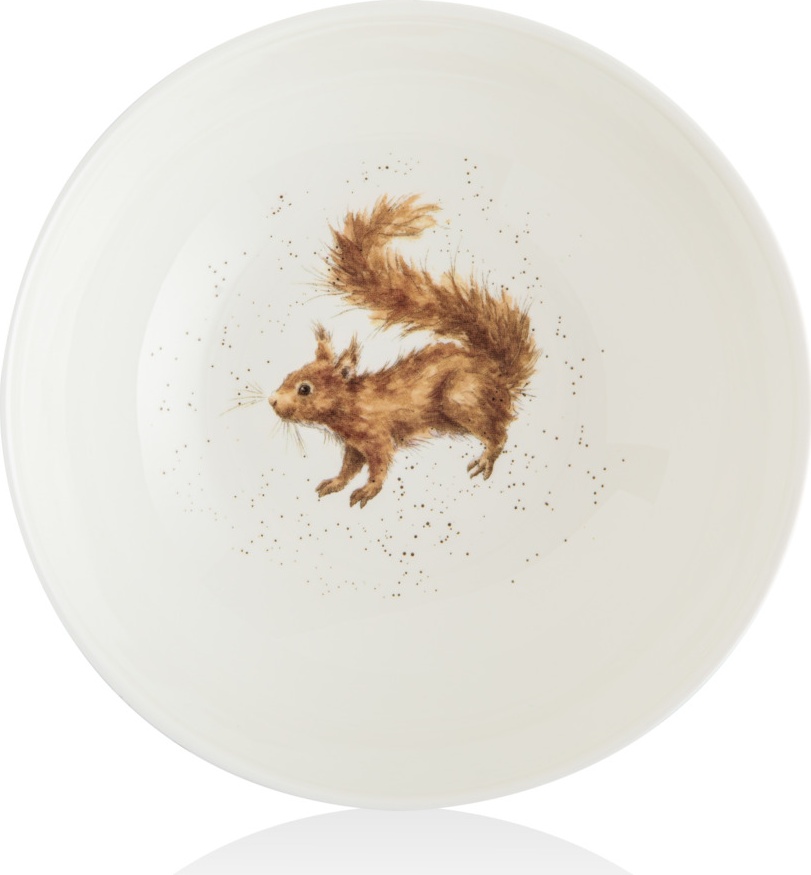 10637575 Royal Worcester Салатник порционный Royal Worcester "Забавная фауна","Белка" 15см Фарфор костяной 