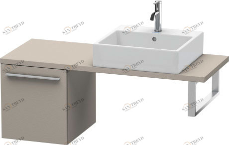 XL542101414 Шкафчик для компактной консоли X-Large #XL5421 400 x 478 мм Терра, декор Duravit