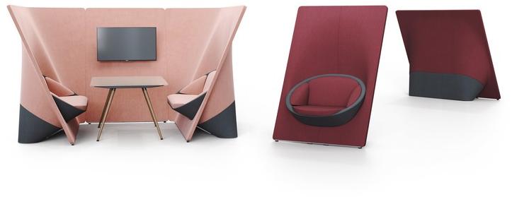 profim 3-х местный тканевый диван с высокой спинкой Wyspa sun-id-1368434 - Вид №4