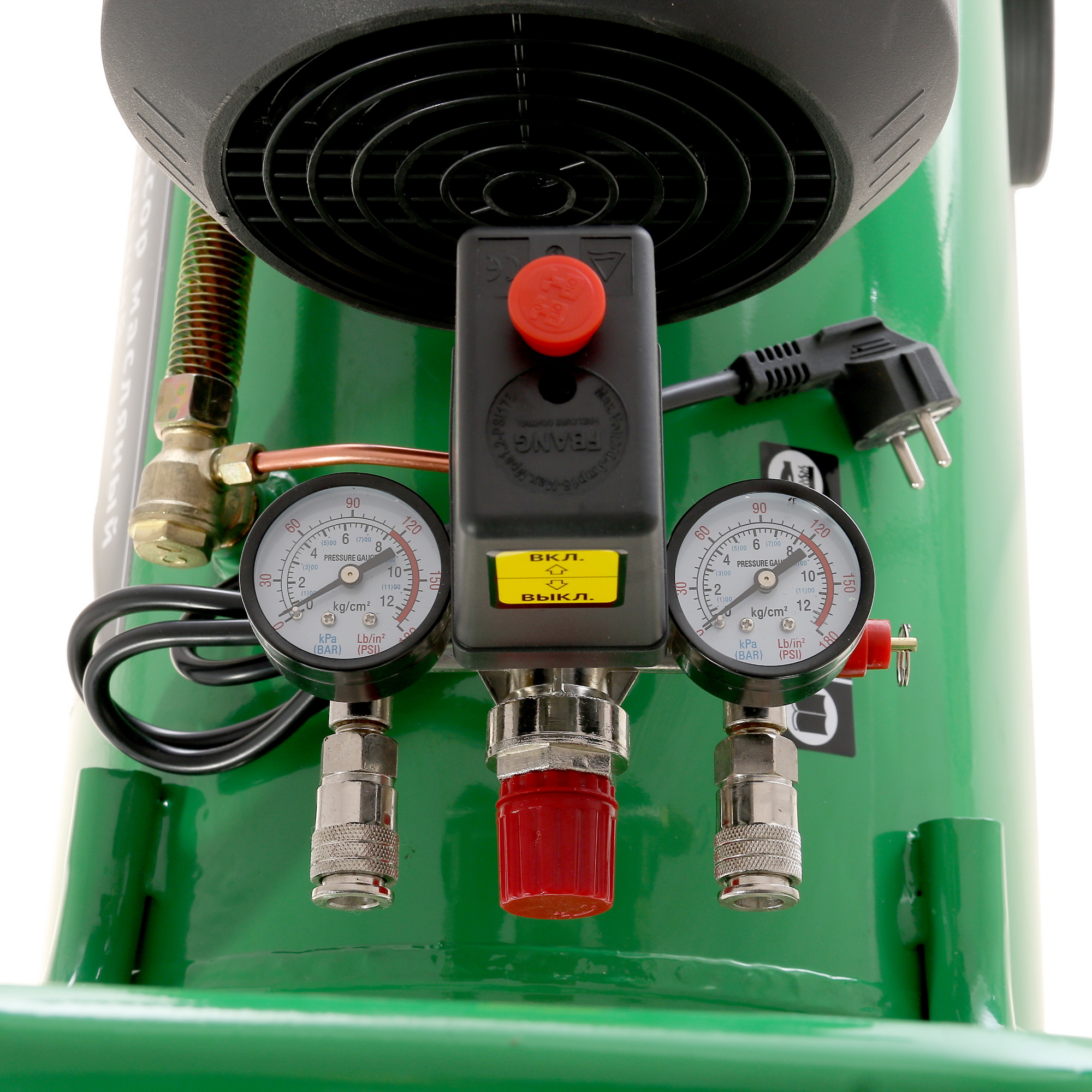 Компрессор поршневой масляный Калибр КМК-2300/100У 1241851 STDN-0077103 - Вид №6