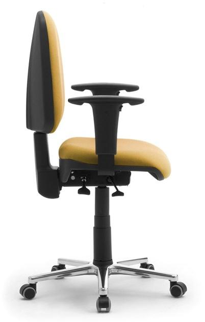 Leyform Поворотный офисный стул из ткани с подлокотниками sun-id-1385630 - Вид №3