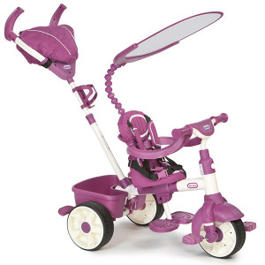 634369 Little Tikes Литл Тайкс Велосипед 4 в 1, розово-белый LittleTikes крупногабарит