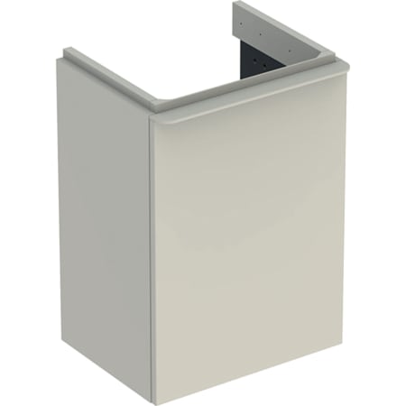 500.363.00.1 Шкафчик для раковины Geberit Smyle Square, с одной дверцей Geberit  - Вид №6