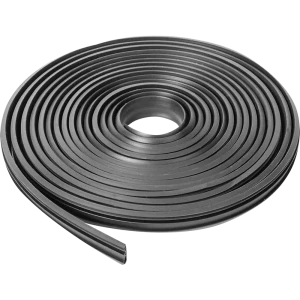 Уплотнитель для деревянных окон и дверей 17х6 мм 5.5 м цвет чёрный