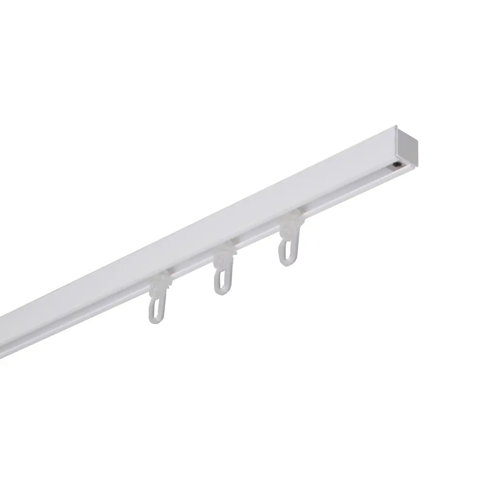 Шинный карниз в наборе однорядный Atlant Mini 160 см металл белый АРТ-ДЕКОР STLM-2017379